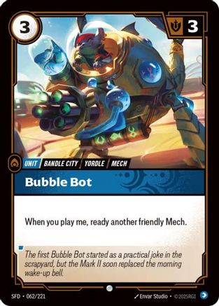 Bubble Bot (062/221) - Spiritforged Foil - Trinity Hobby