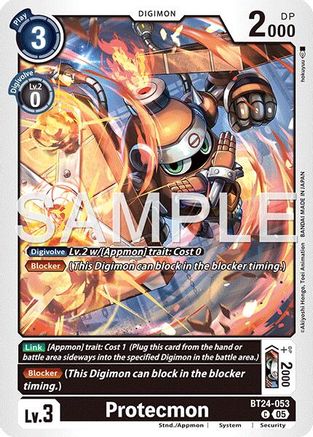 Protecmon (BT24-053) - [Time Stranger] - Trinity Hobby