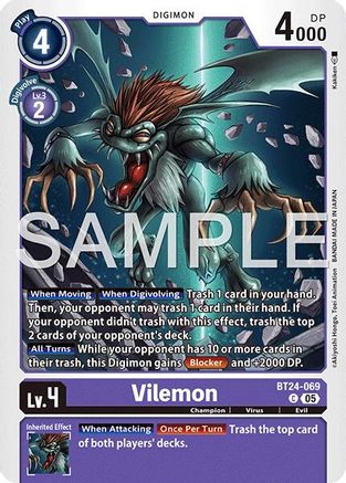 Vilemon (BT24-069) - [Time Stranger] - Trinity Hobby