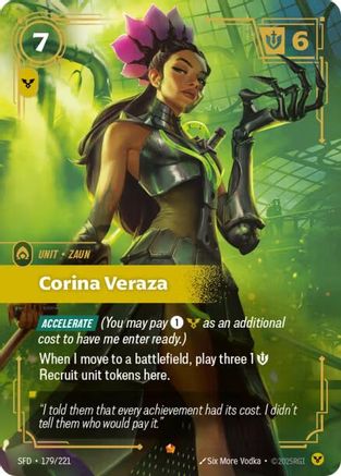 Corina Veraza (179/221) - Spiritforged Foil - Trinity Hobby