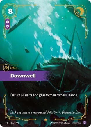 Downwell (147/221) - Spiritforged Foil - Trinity Hobby