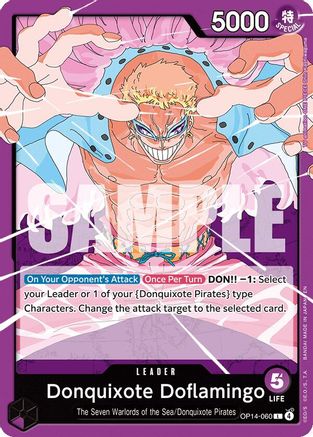 Donquixhote Doflamingo (OP14-060) - [The Azure Sea's Seven]