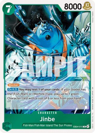 Jinbe (EB04-015) - [The Azure Sea's Seven] Foil - Trinity Hobby