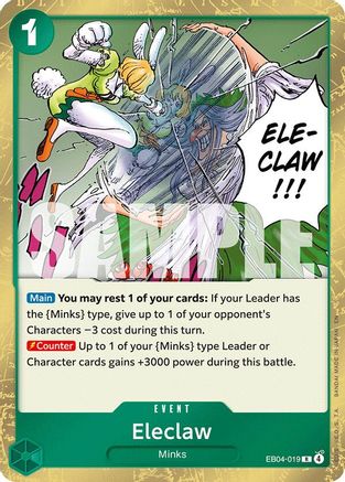 Eleclaw (EB04-019) - [The Azure Sea's Seven] Foil - Trinity Hobby