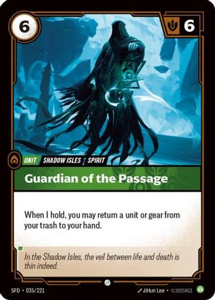 Guardian of the Passage (035/221) - Spiritforged Foil - Trinity Hobby
