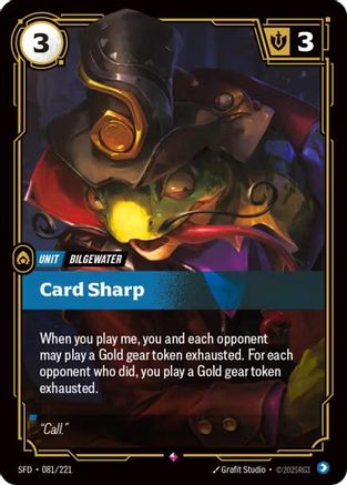 Card Sharp (081/221) - Spiritforged Foil - Trinity Hobby