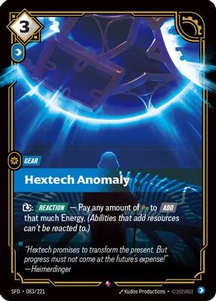 Hextech Anomaly (083/221) - Spiritforged Foil - Trinity Hobby