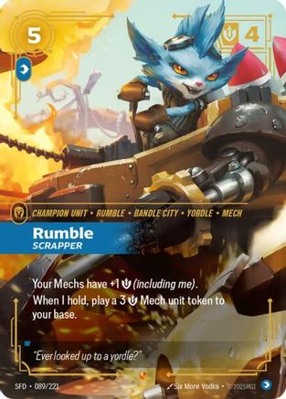 Rumble - Scrapper (089/221) - Spiritforged Foil - Trinity Hobby