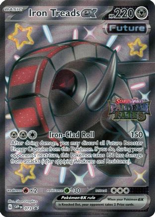 Iron Treads EX (Paldean Fates Stamped) - (73) [Miscellaneous Cards & Products]