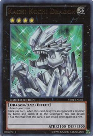 Kachi Kochi Dragon [YZ01-EN001] Ultra Rare - Trinity Hobby