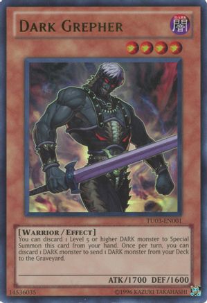 Dark Grepher [TU03-EN001] Ultra Rare - Trinity Hobby
