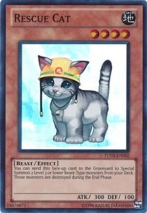 Rescue Cat [TU03-EN002] Super Rare - Trinity Hobby