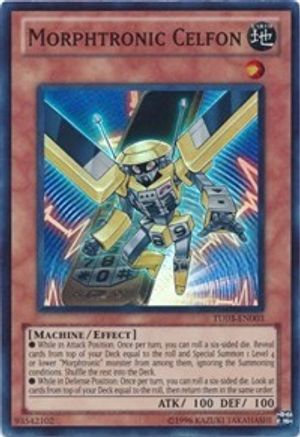 Morphtronic Celfon [TU03-EN003] Super Rare - Trinity Hobby