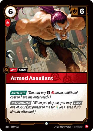 Armed Assailant (002/221) - Spiritforged - Trinity Hobby