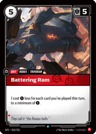 Battering Ram (012/221) - Spiritforged - Trinity Hobby