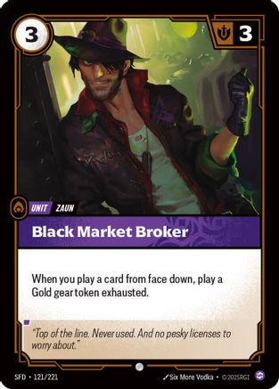 Black Market Broker (121/221) - Spiritforged - Trinity Hobby
