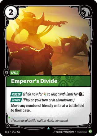 Emperor's Divide (043/221) - Spiritforged - Trinity Hobby