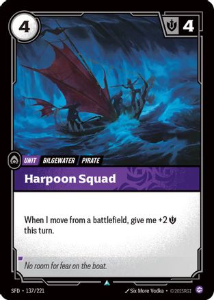 Harpoon Squad (137/221) - Spiritforged Foil - Trinity Hobby