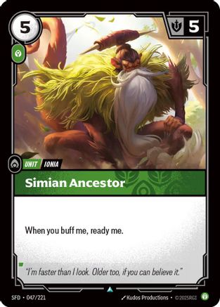 Simian Ancestor (047/221) - Spiritforged - Trinity Hobby