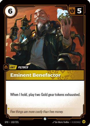 Eminent Benefactor (152/221) - Spiritforged - Trinity Hobby