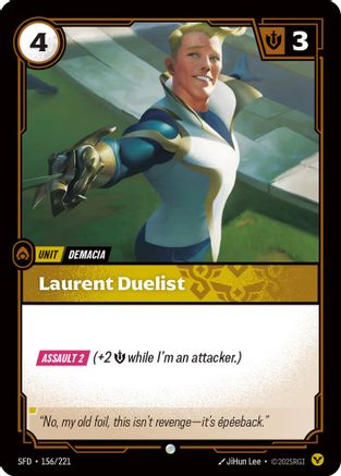 Laurent Duelist (156/221) - Spiritforged - Trinity Hobby