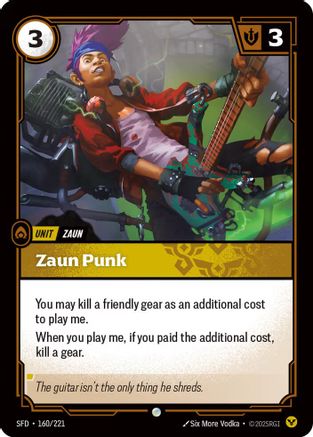 Zaun Punk (160/221) - Spiritforged - Trinity Hobby