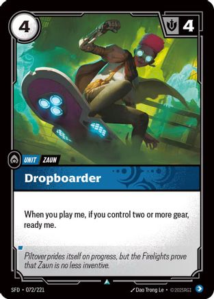 Dropboarder (072/221) - Spiritforged - Trinity Hobby