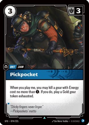 Pickpocket (074/221) - Spiritforged - Trinity Hobby