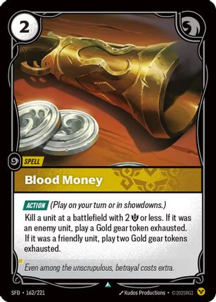 Blood Money (162/221) - Spiritforged - Trinity Hobby