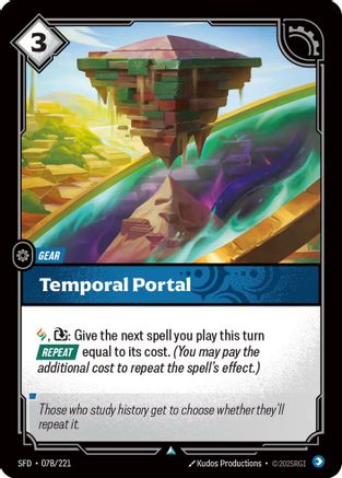 Temporal Portal (078/221) - Spiritforged - Trinity Hobby