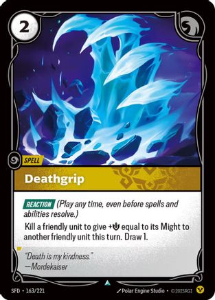 Deathgrip (163/221) - Spiritforged - Trinity Hobby