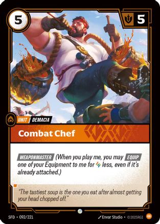 Combat Chef (092/221) - Spiritforged - Trinity Hobby