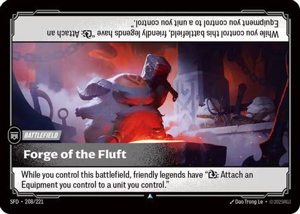 Forge of the Fluft (208/221) - Spiritforged Foil - Trinity Hobby