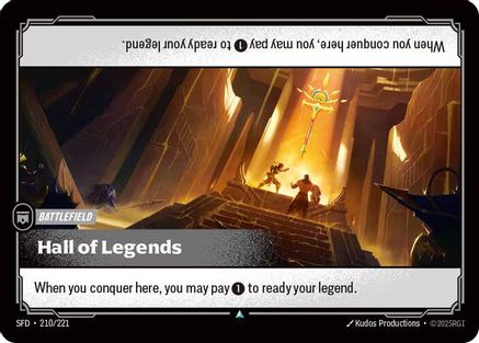 Hall of Legends (210/221) - Spiritforged Foil - Trinity Hobby