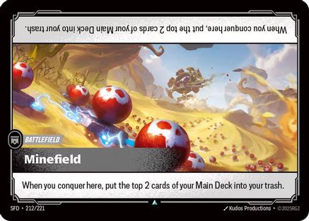 Minefield (212/221) - Spiritforged Foil - Trinity Hobby