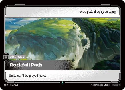Rockfall Path (216/221) - Spiritforged - Trinity Hobby