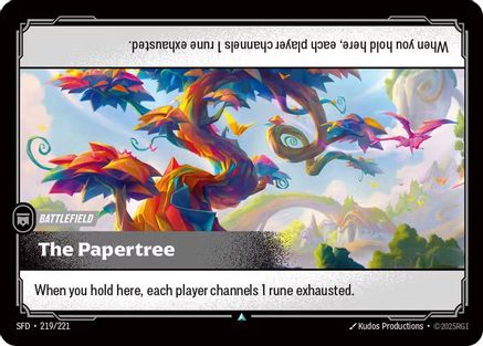 The Papertree (219/221) - Spiritforged Foil - Trinity Hobby