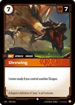 Direwing (094/221) - Spiritforged Foil - Trinity Hobby