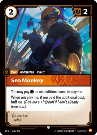 Sea Monkey (098/221) - Spiritforged - Trinity Hobby