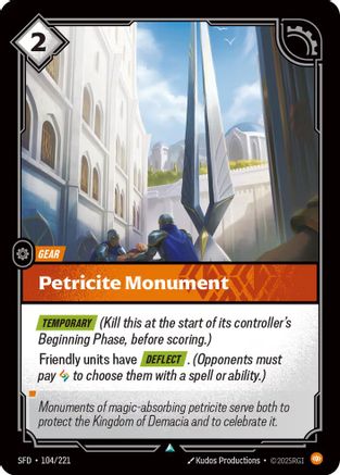 Petricite Monument (104/221) - Spiritforged - Trinity Hobby