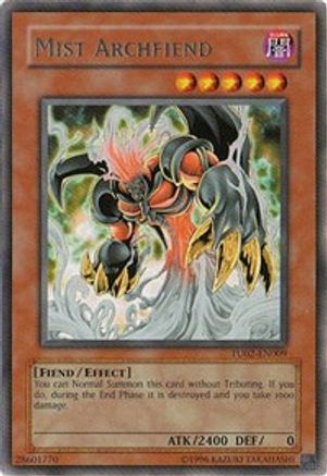 Mist Archfiend [TU02-EN009] Rare - Trinity Hobby