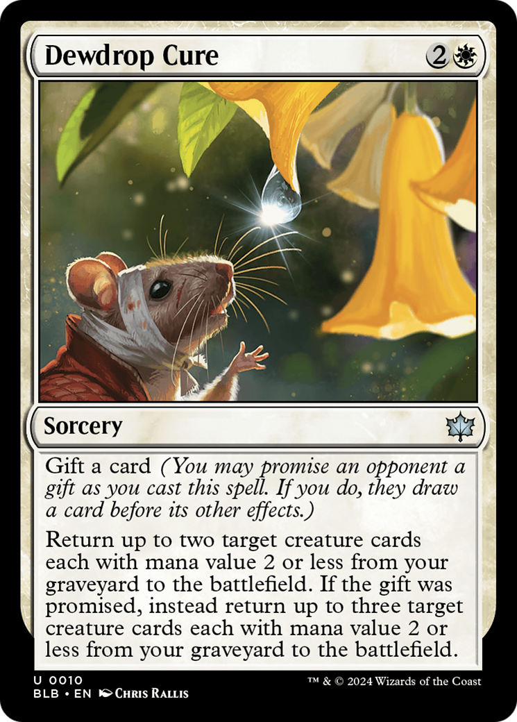 Dewdrop Cure [Bloomburrow] - Trinity Hobby