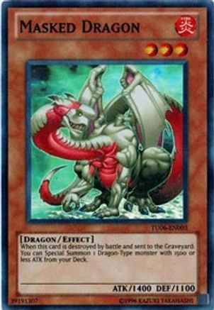 Masked Dragon [TU06-EN003] Super Rare - Trinity Hobby