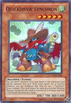 Quickdraw Synchron [TU06-EN005] Super Rare - Trinity Hobby