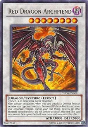 Red Dragon Archfiend [TU06-EN008] Rare - Trinity Hobby