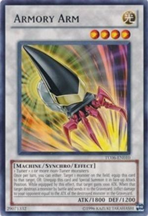 Armory Arm [TU06-EN010] Rare - Trinity Hobby