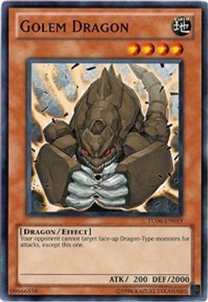 Golem Dragon [TU06-EN019] Common - Trinity Hobby