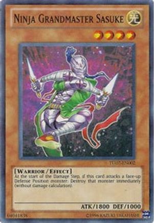 Ninja Grandmaster Sasuke [TU07-EN002] Super Rare - Trinity Hobby