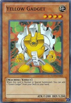 Yellow Gadget [TU07-EN003] Super Rare - Trinity Hobby