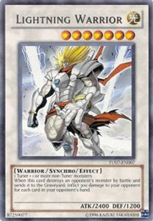 Lightning Warrior [TU07-EN007] Rare - Trinity Hobby